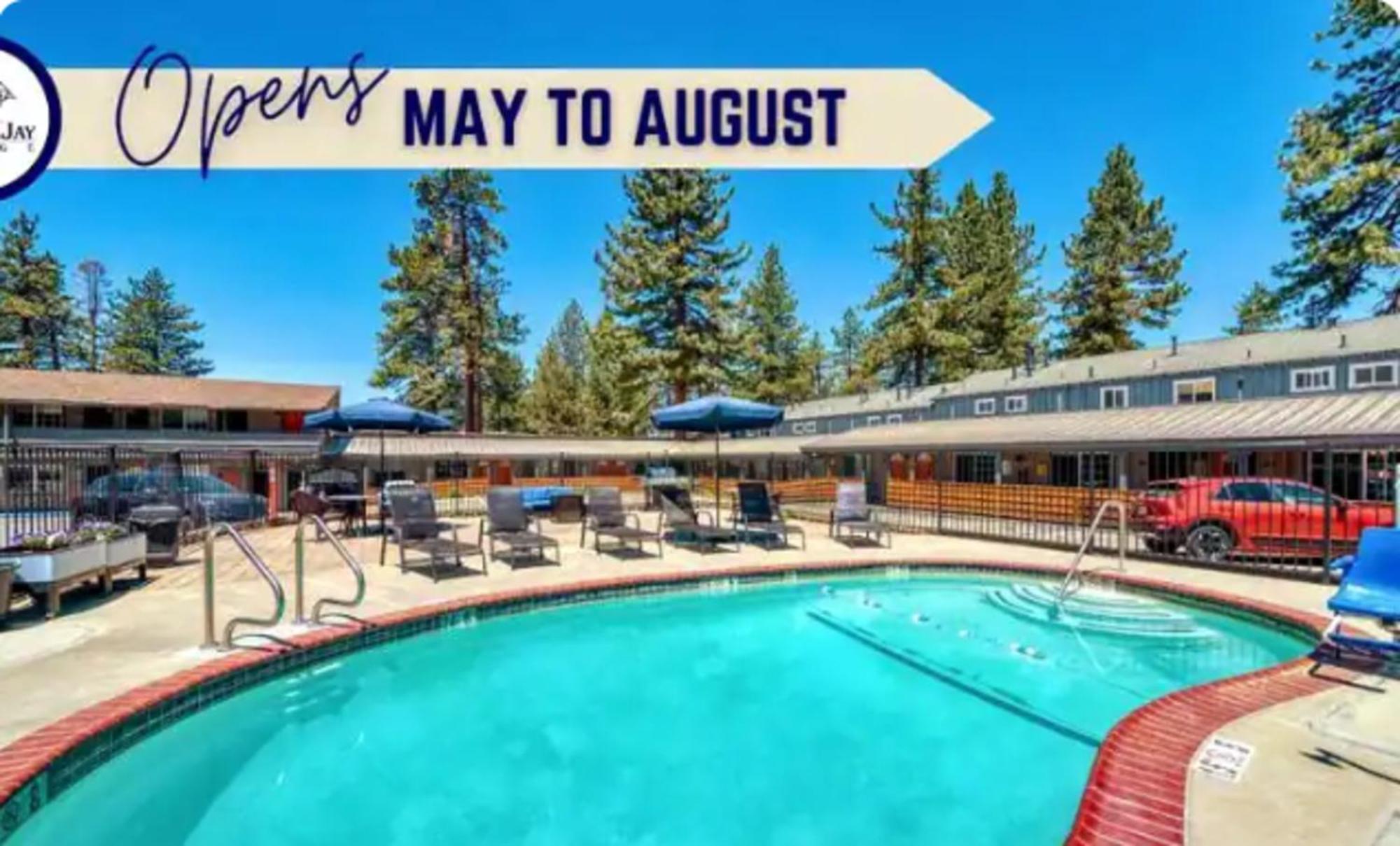 Blue Jay Lodge South Lake Tahoe Exterior foto
